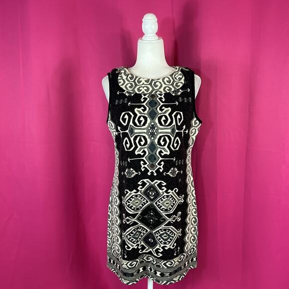 Aryeh sleeveless shift sweater dress, size L - Picture 1 of 9